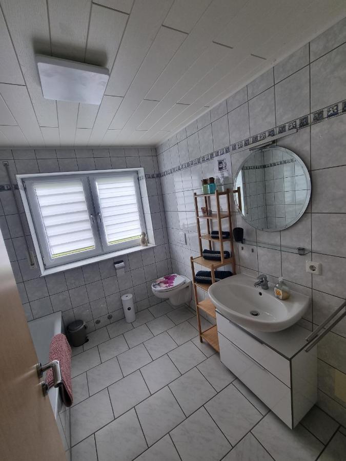 Ferienwohnung Biosphaerenblick Münsingen Extérieur photo