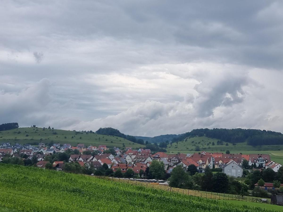 Ferienwohnung Biosphaerenblick Münsingen Extérieur photo